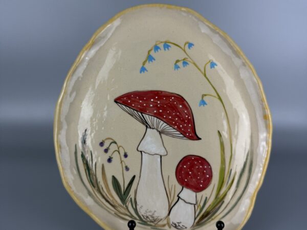 Talerz z muchomorem Talerz z muchomorem