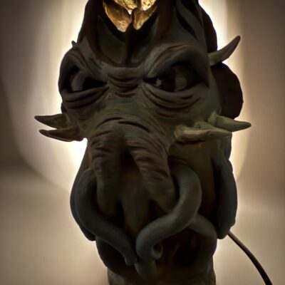 image00031 Lampa Cthulhu - rzeźba użytkowa