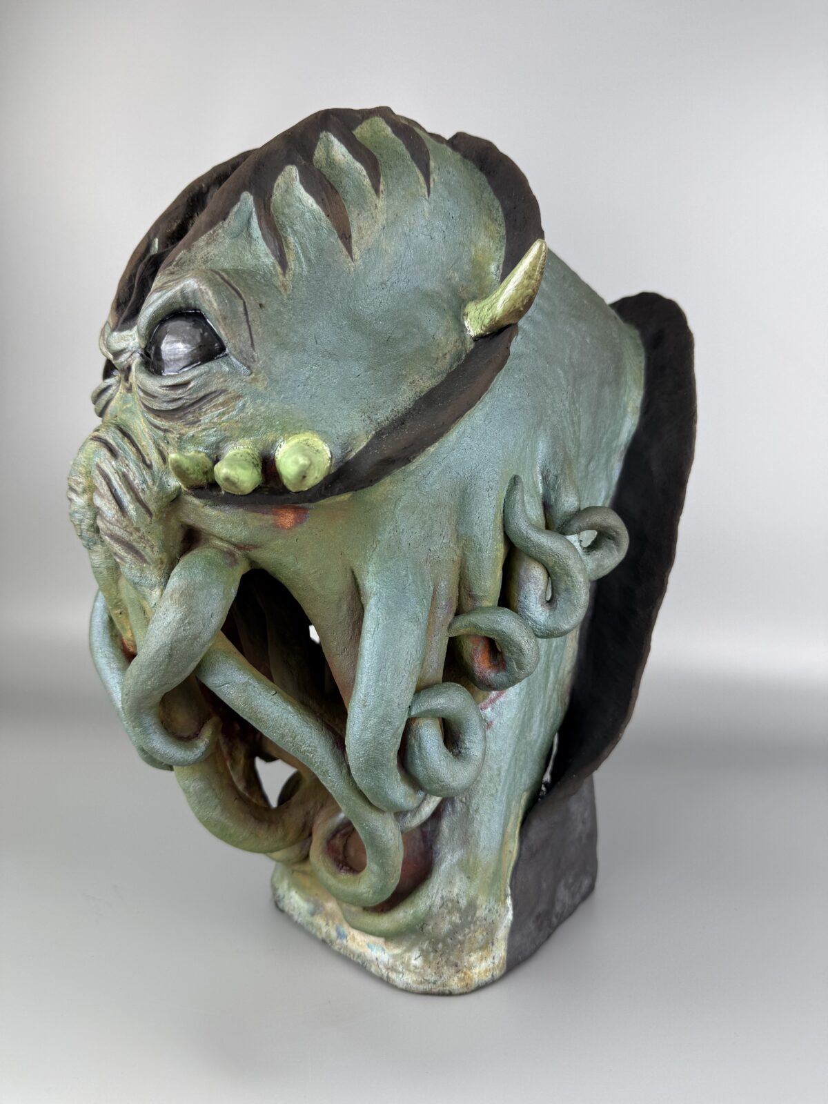 image00033 Lampa Cthulhu - rzeźba użytkowa