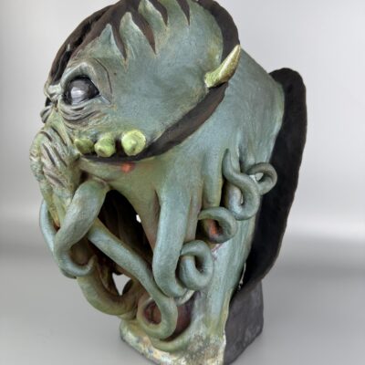 image00033 Lampa Cthulhu - rzeźba użytkowa