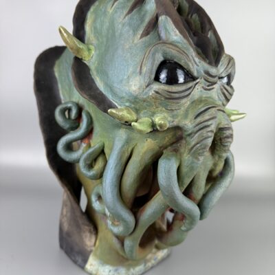 image00034 Lampa Cthulhu - rzeźba użytkowa