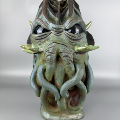 Lampa Cthulhu - rzeźba użytkowa
